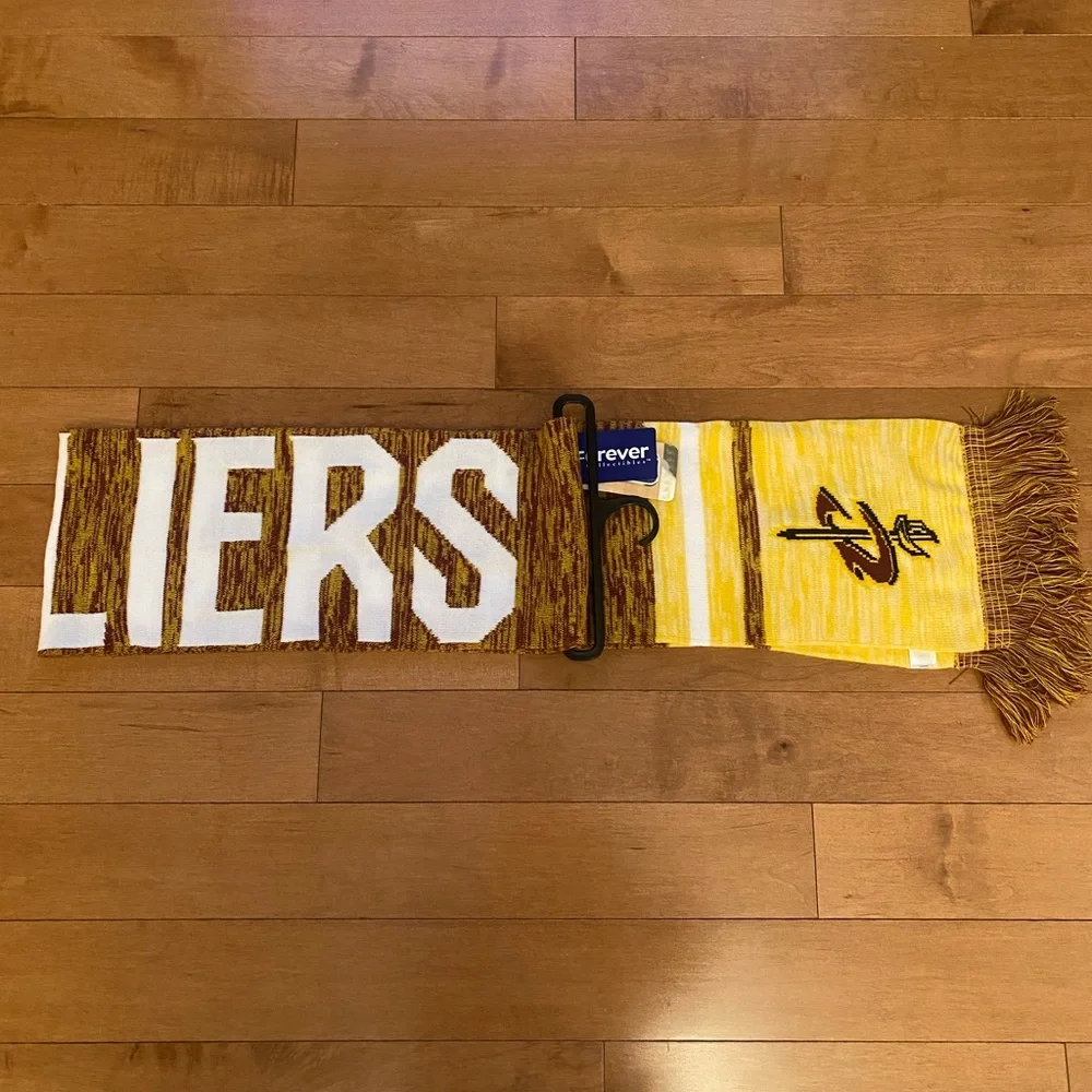 NBA Cleveland Cavaliers Scarf NWT Gold Wine Fringe Fan Gear OS